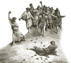 Chi è senza peccato scagli la pietra